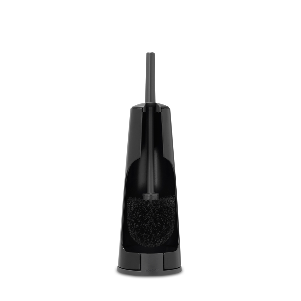 ESCOBILLA DE BAÑO CON SOPORTE RENEW MATT BLACK - 3