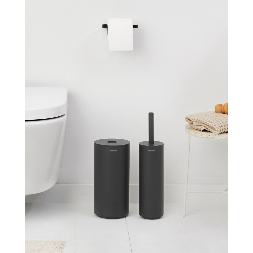 SET BRABANTIA 3 ACCESORIOS EL BAÑO MIND MINERAL INFINITE GREY - 2