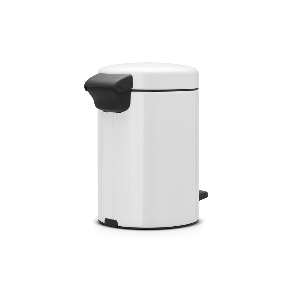 BASURERO PEDAL NEWICON 3 LT WHITE - 3