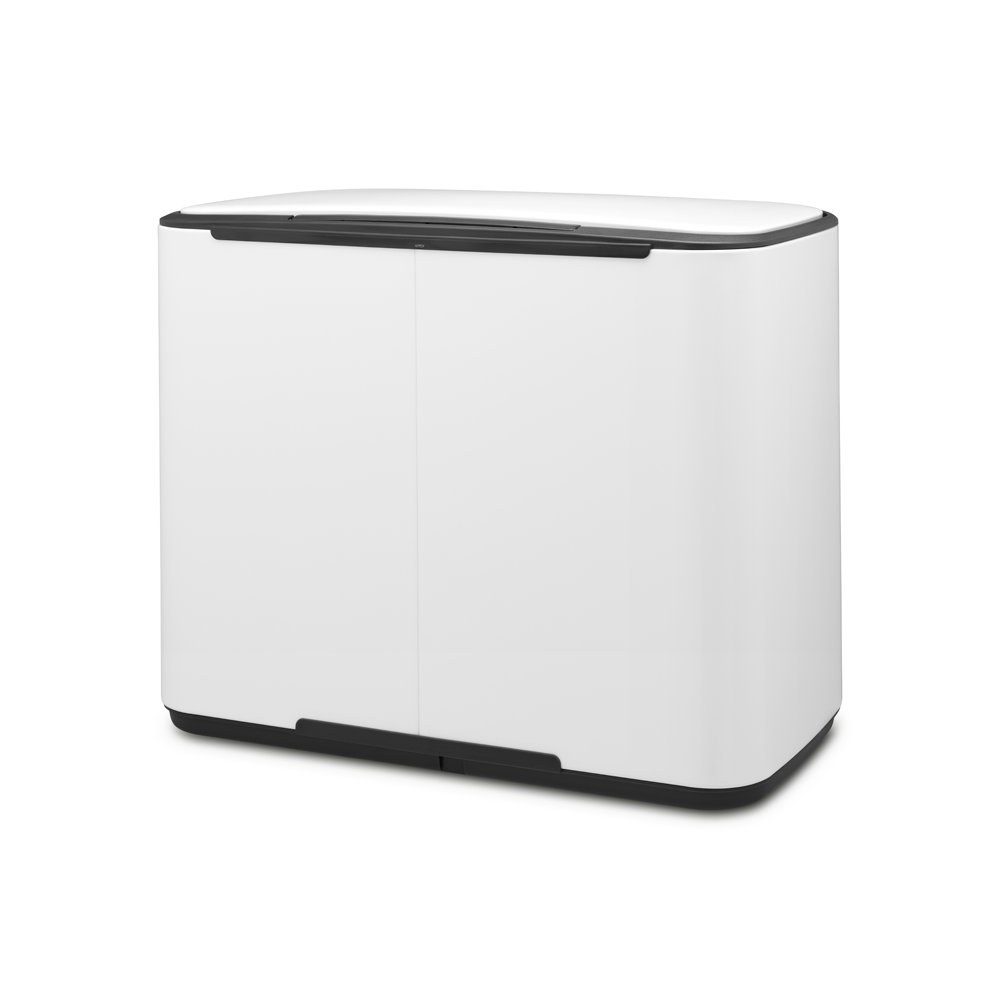 BASURERO BRABANTIA PEDAL BO 3 X 11 LT WHITE - 2
