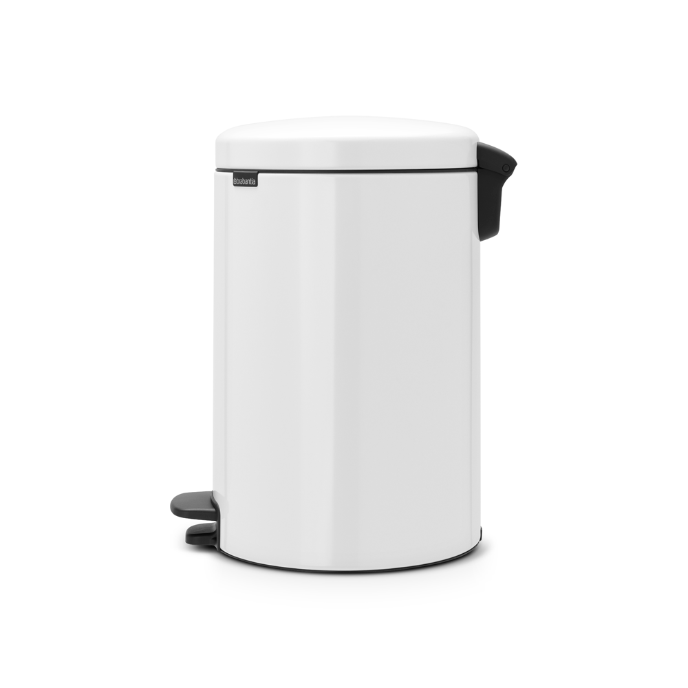 BASURERO BRABANTIA PEDAL NEWICON 20 LT WHITE - 2
