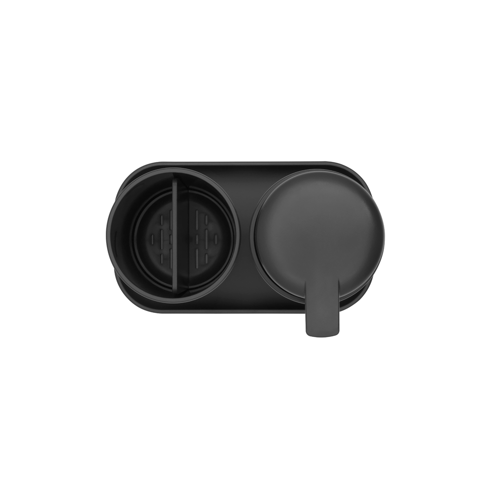 SET BRABANTIA ACCESORIOS EL BAÑO RENEW DARK GREY - 3