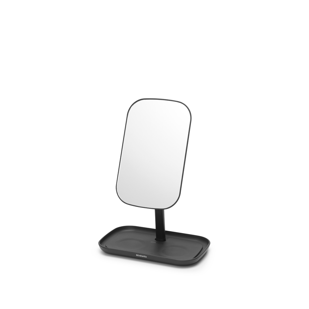 ESPEJO BRABANTIA CON BANDEJA ALMACENAJE DARK GREY - 2