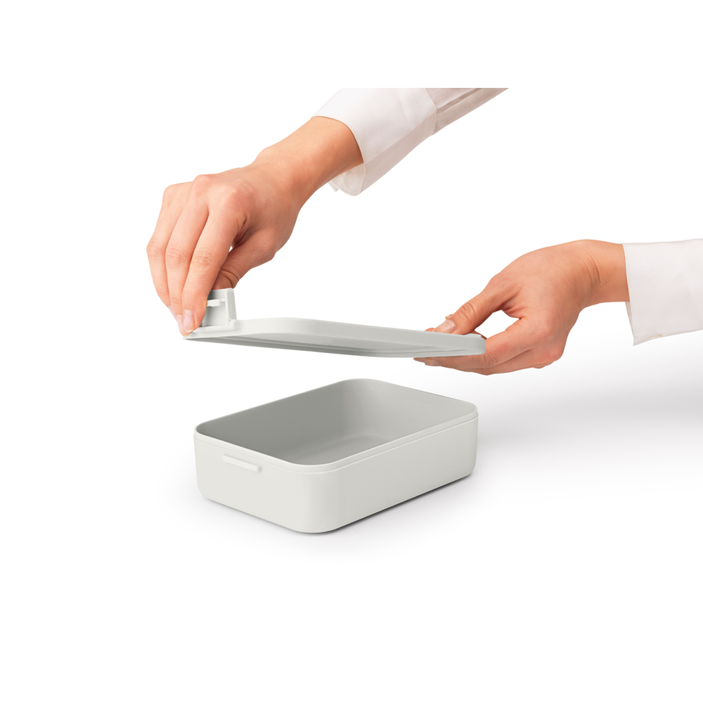 CONTENEDOR BRABANTIA ALMUERZO MAKE & TAKE MEDIANO LIGHT GREY - 4
