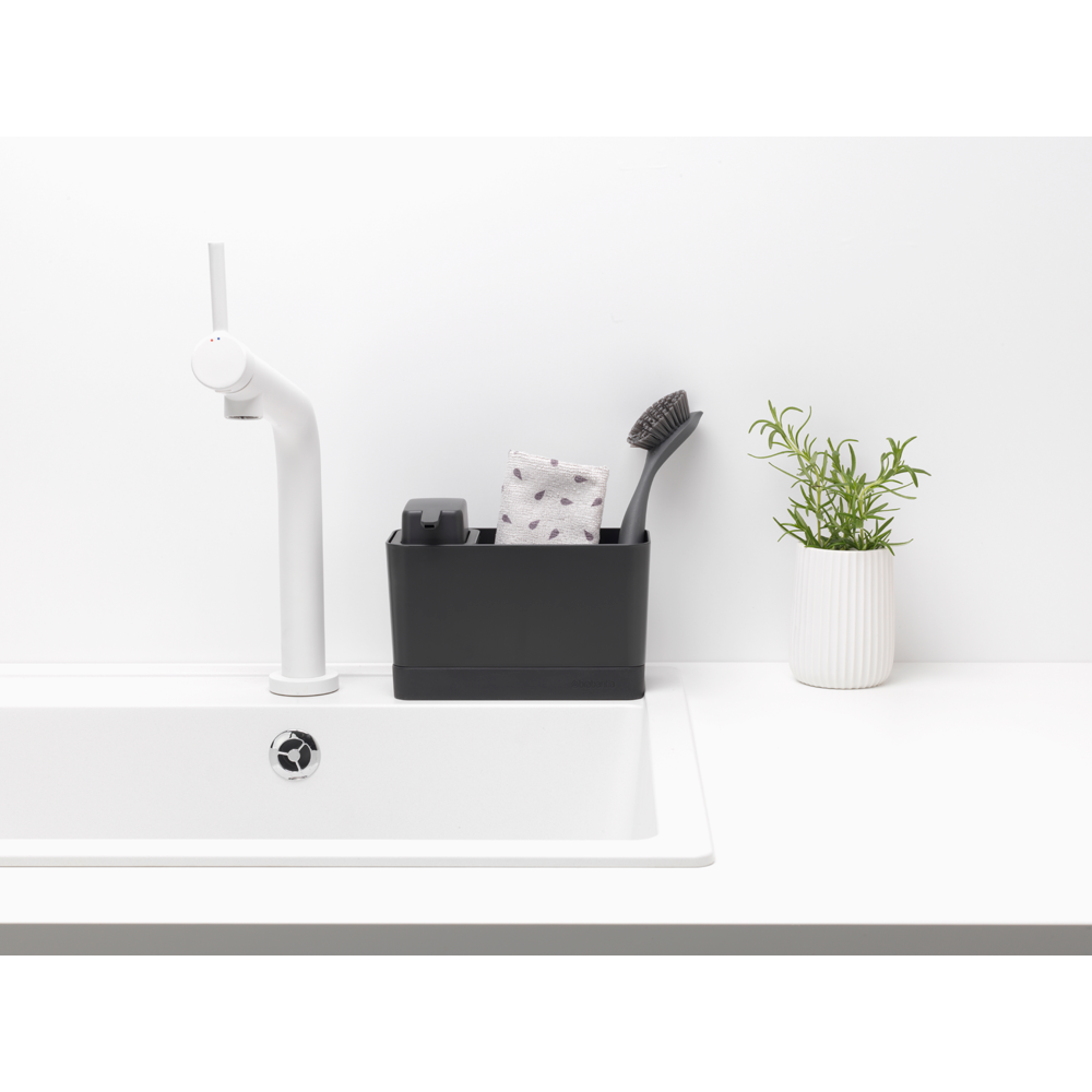 SET ORGANIZADOR PARA LAVAPLATOS SINKSIDE DARK GREY - 5