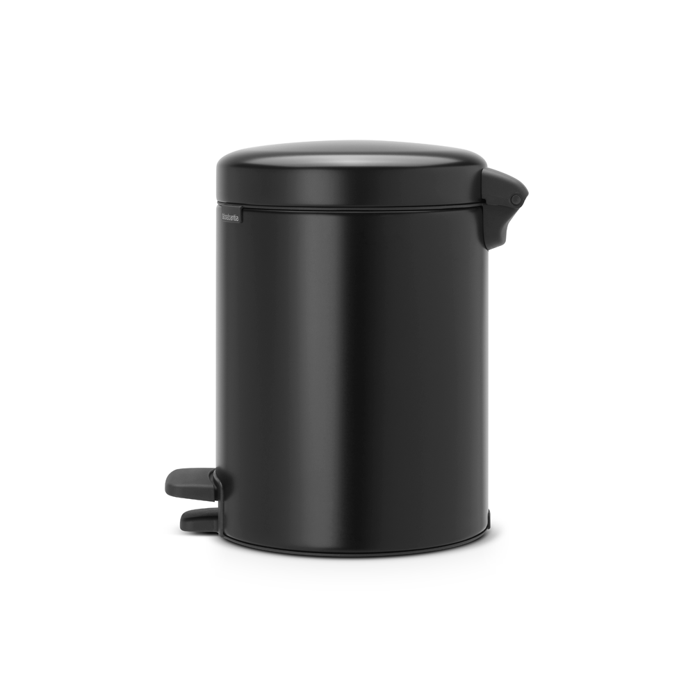 BASURERO BRABANTIA PEDAL NEWICON 5 LT MATT BLACK - 2