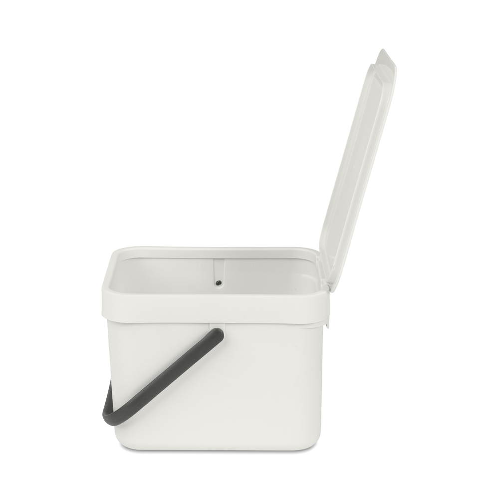 BASURERO BRABANTIA SORT & GO 6 LT LIGHT GREY - 3