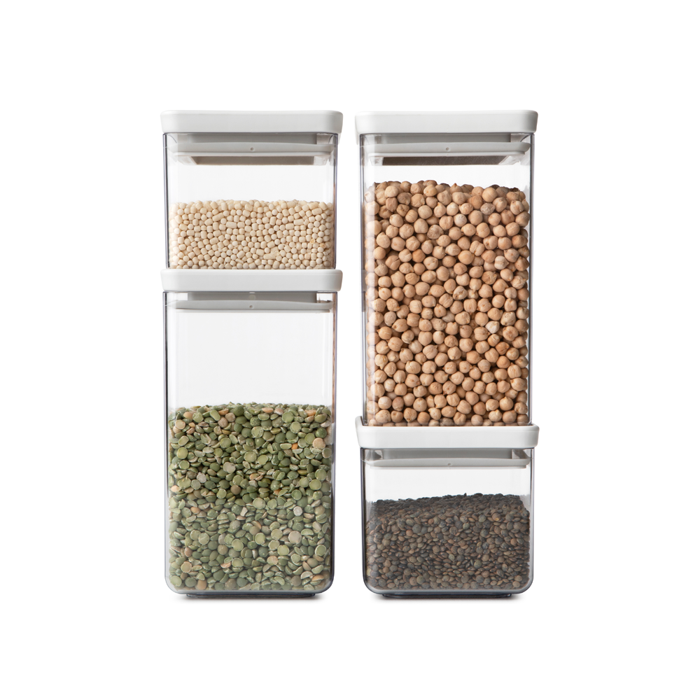 CONTENEDORE BRABANTIA JUEGO 4 CUADRADOS TASTY + WHITE - 2