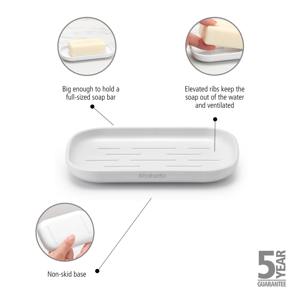 JABONERA BRABANTIA RENEW WHITE - 6