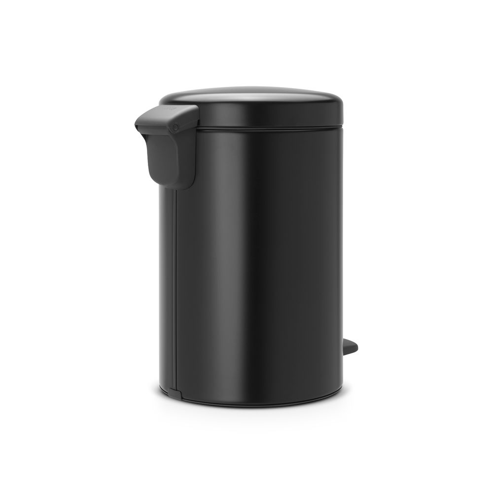 BASURERO BRABANTIA PEDAL NEWICON 12 LT MATT BLACK - 3