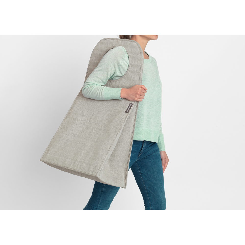 BOLSA PARA ROPA RECTANGULAR 55 LT GREY - 4