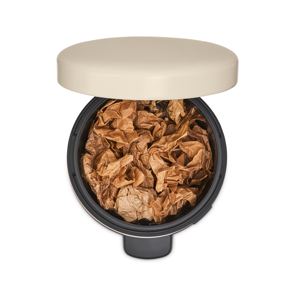 BASURERO BRABANTIA PEDAL NEWICON 12 LT SOFT BEIGE - 3
