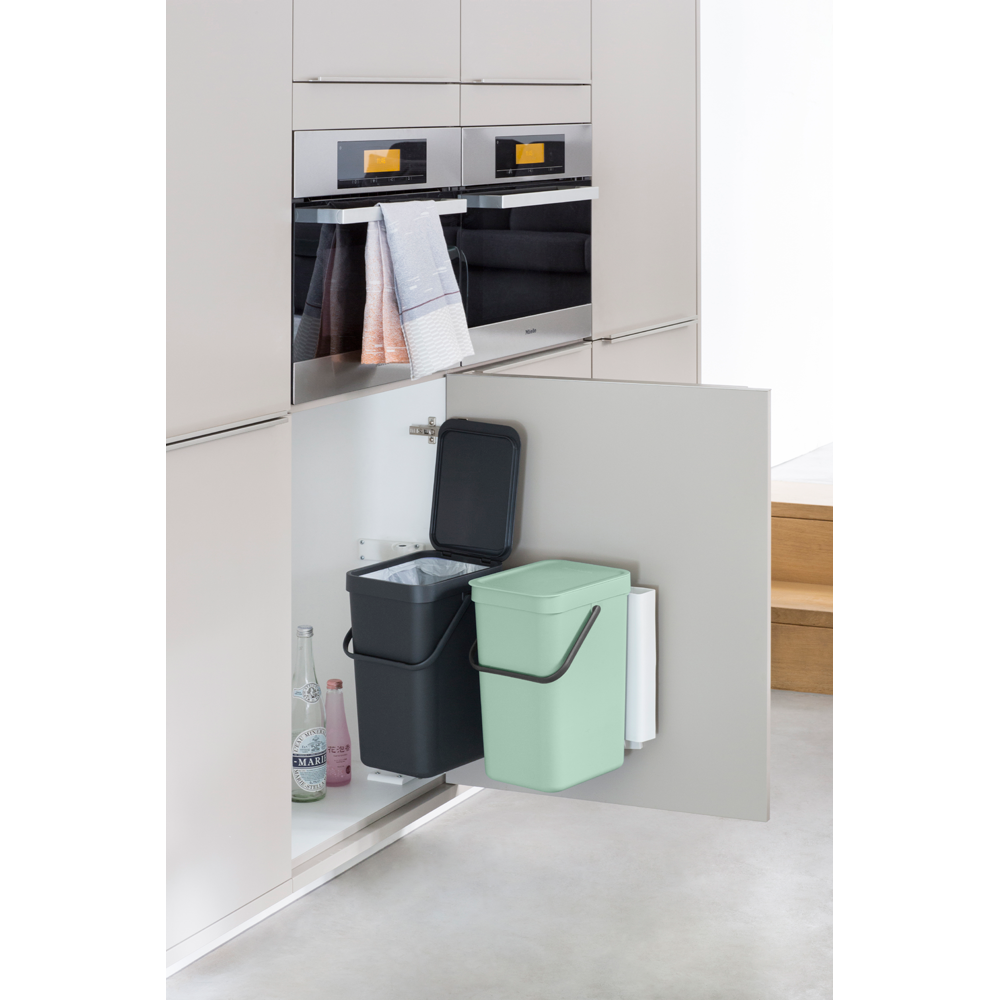 BASURERO BRABANTIA SORT & GO 2 X 12 LITROS MULTI - 3