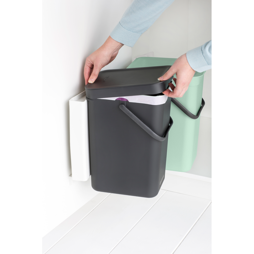 BASURERO BRABANTIA SORT & GO 2 X 12 LITROS MULTI - 5