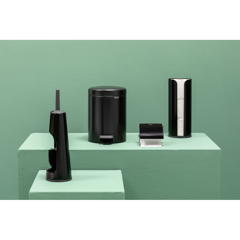DISPENSADOR BRABANTIA ROLLOS PAPEL RENEW MATT BLACK - 5