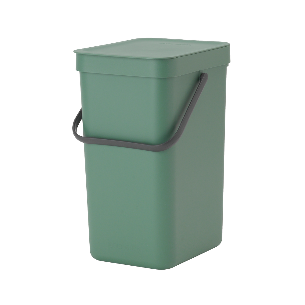 BASURERO BRABANTIA SORT & GO 16 LT FIR GREEN - 1