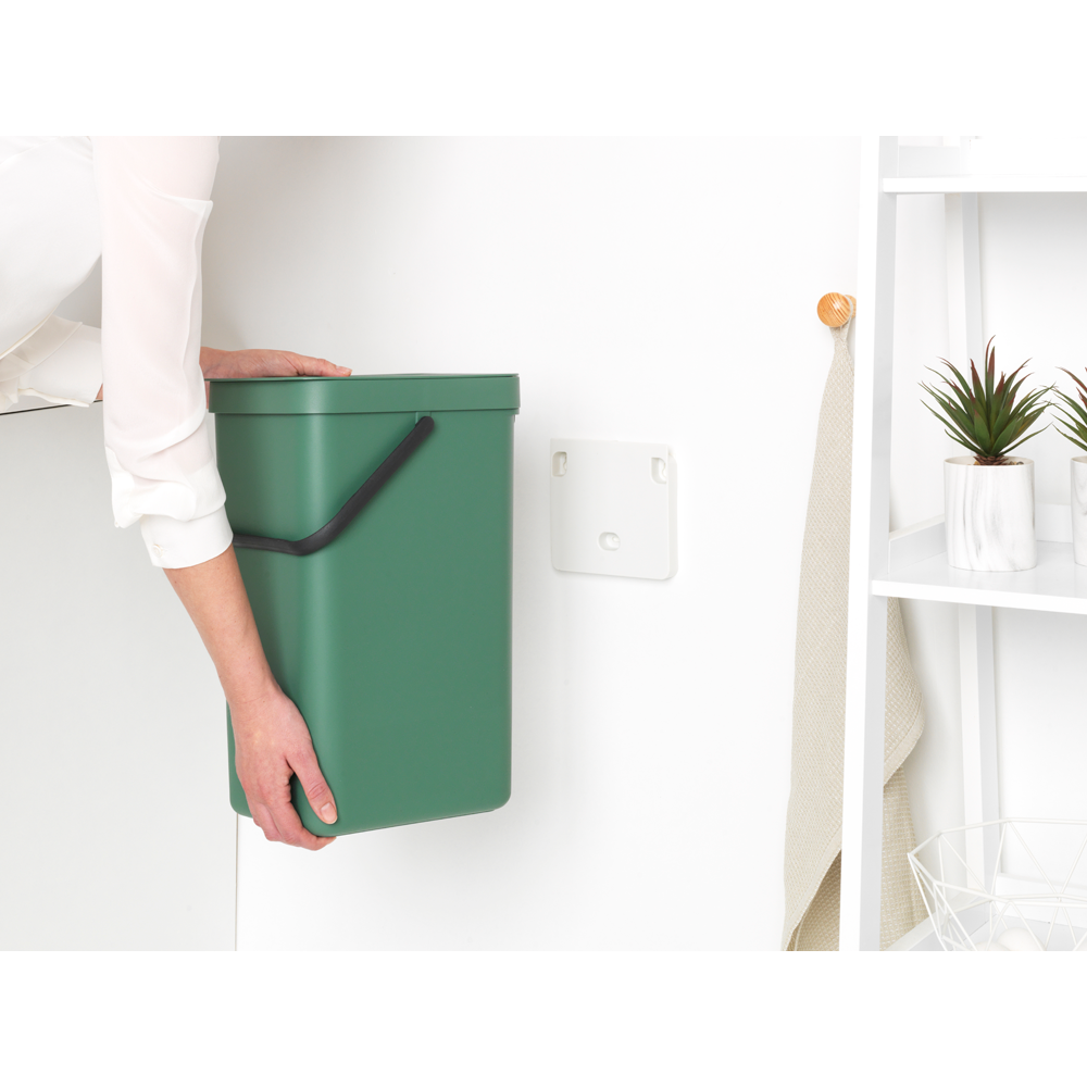 BASURERO BRABANTIA SORT & GO 16 LT FIR GREEN - 4