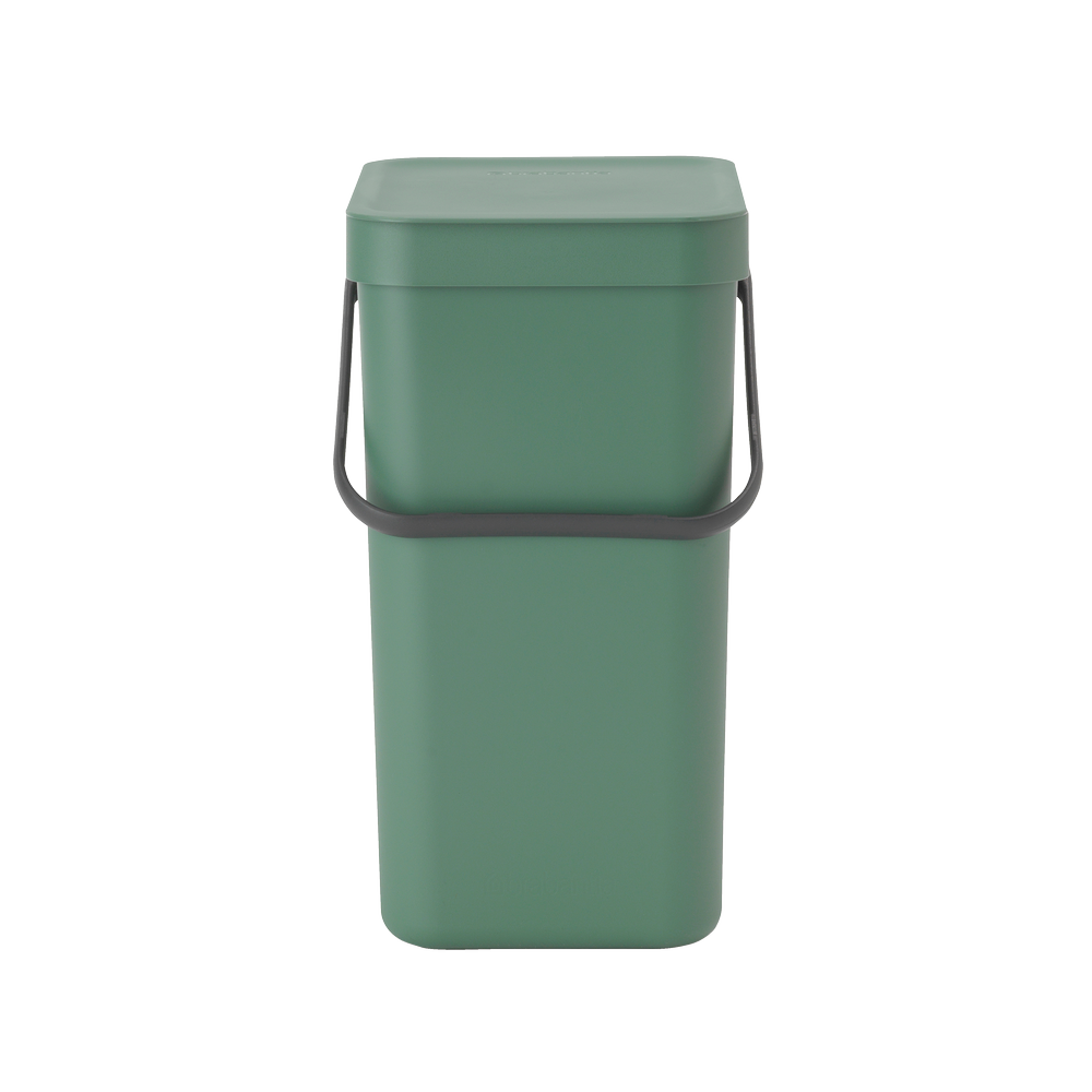 BASURERO BRABANTIA SORT & GO 12 LT FIR GREEN - 2