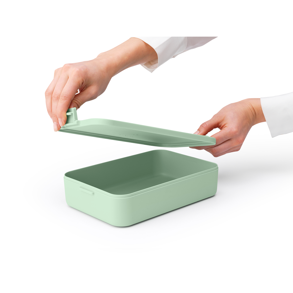 CONTENEDOR BRABANTIA ALMUERZO MAKE & TAKE GRANDE JADE GREEN - 4