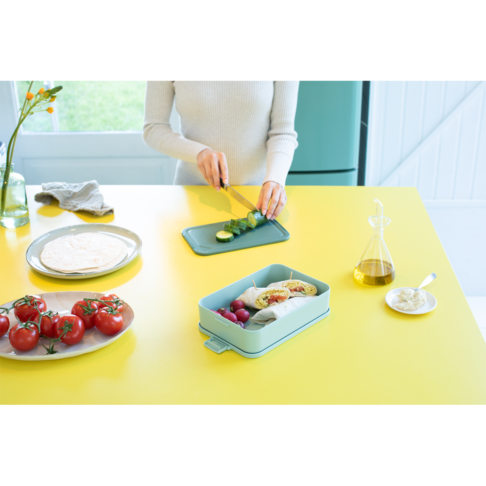 CONTENEDOR BRABANTIA ALMUERZO MAKE & TAKE GRANDE JADE GREEN - 6