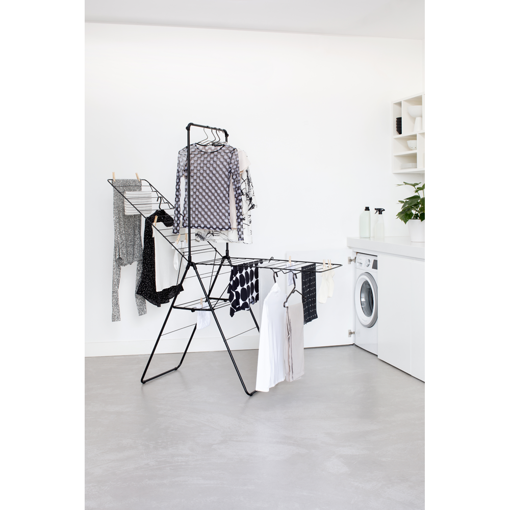 TENDEDERO BRABANTIA HANGON CON BARRA 25 MT MATT BLACK - 5