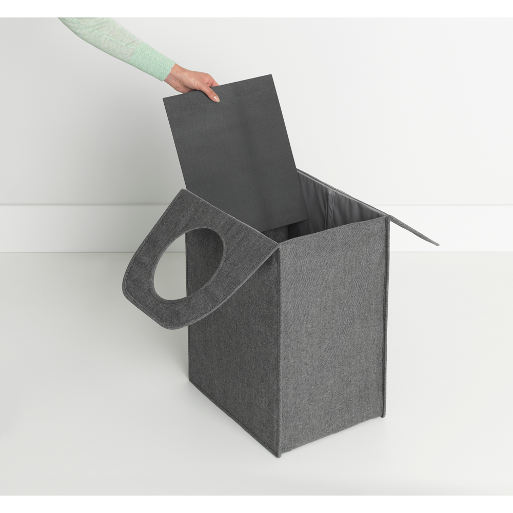 BOLSA BRABANTIA ROPA RECTANGULAR 55 LT PEPPER BLACK - 2