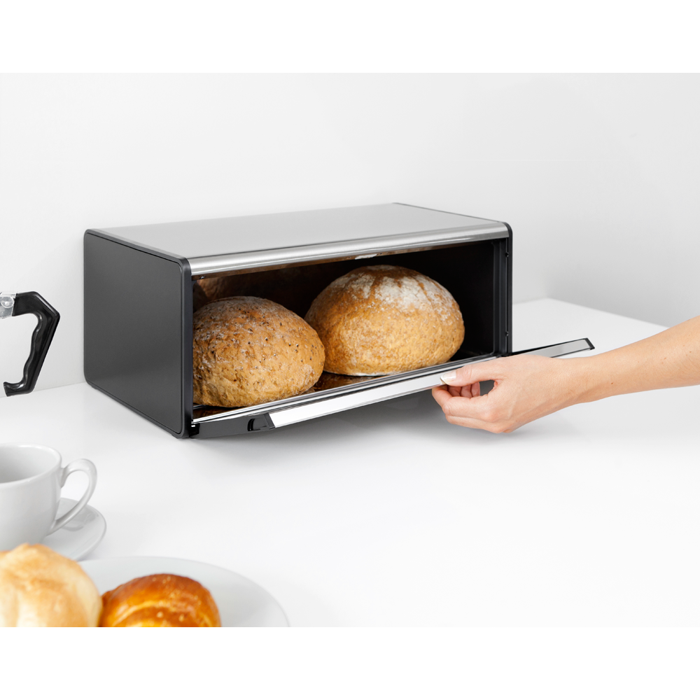 PANERA BRABANTIA TAPA ABATIBLE MATT STEEL FINGERPRINT PROOF - 4