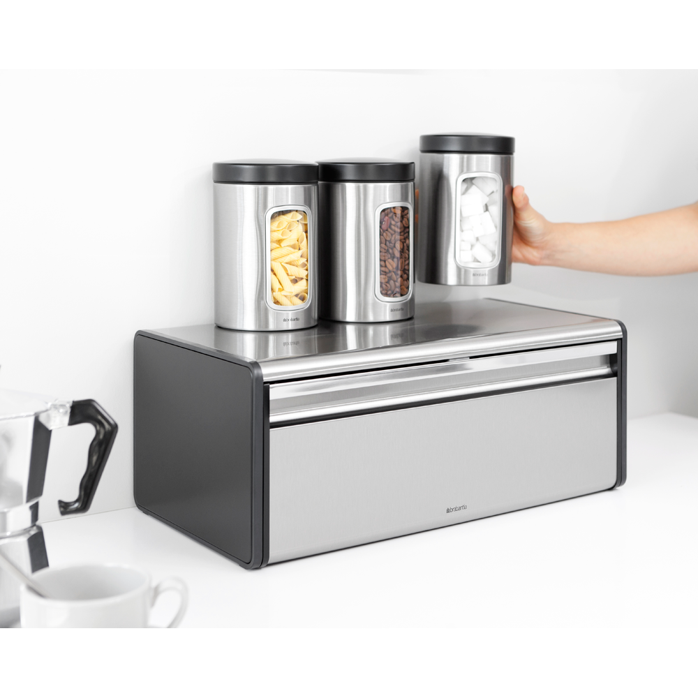 PANERA BRABANTIA TAPA ABATIBLE MATT STEEL FINGERPRINT PROOF - 5