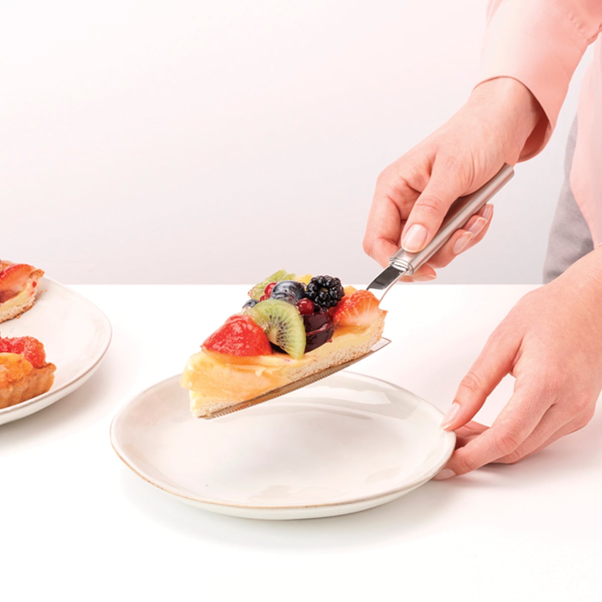 SERVIDOR BRABANTIA PIZZA/PASTEL PROFILE MATT STEEL - 2