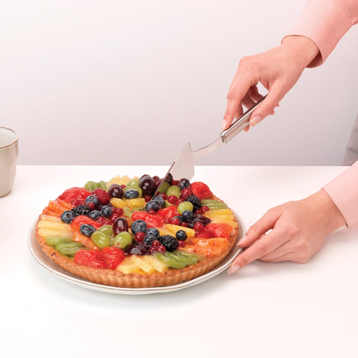 SERVIDOR BRABANTIA PIZZA/PASTEL PROFILE MATT STEEL - 4