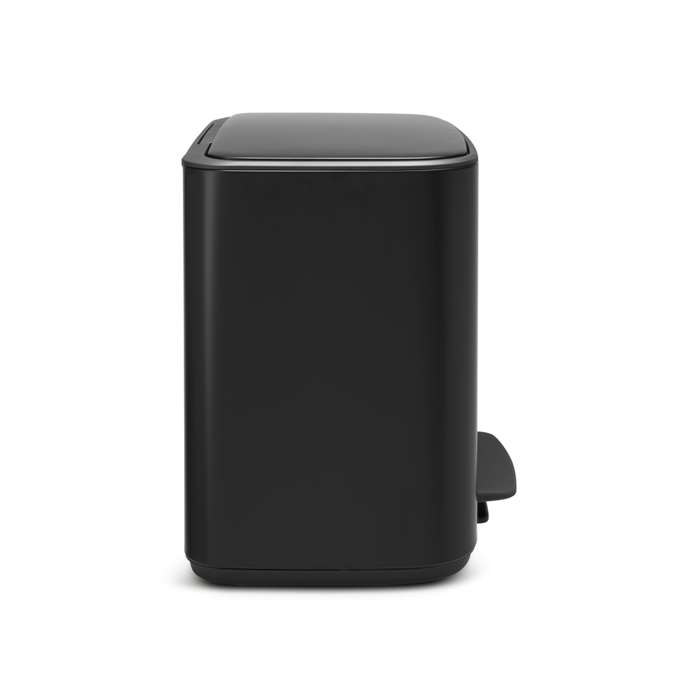 BASURERO BRABANTIA PEDAL BO 11 + 23 LT MATT BLACK - 2