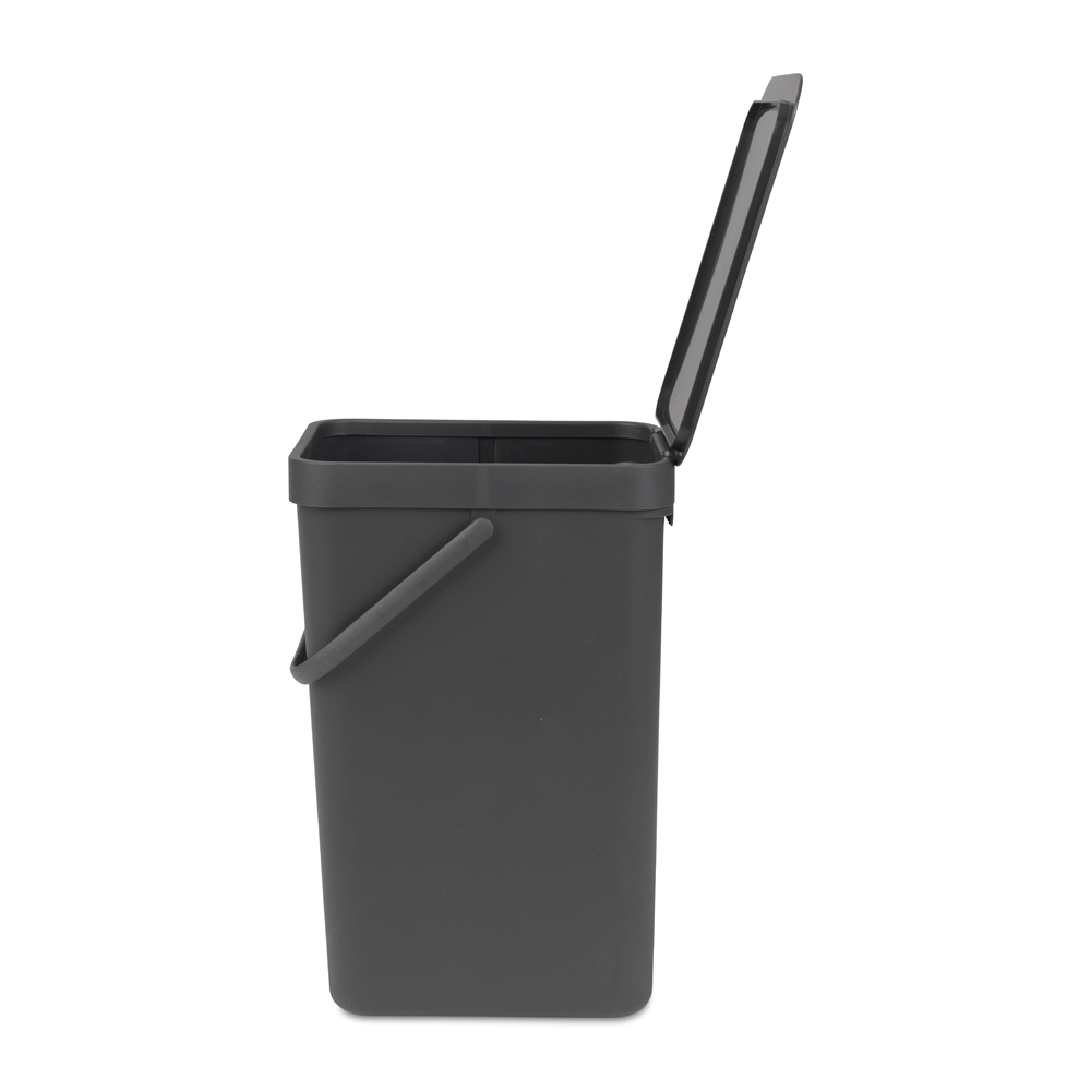 BASURERO BRABANTIA SORT & GO 16 LT GREY - 2