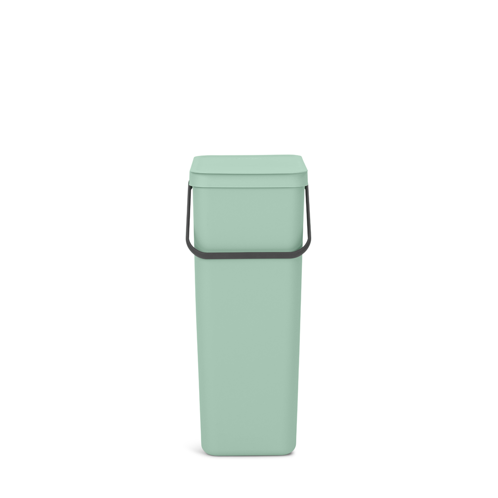 BASURERO BRABANTIA RECICLAJE SORT & GO 40 LT JADE GREEN - 2