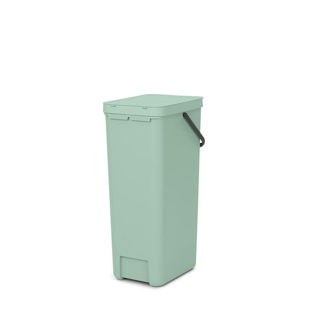 BASURERO BRABANTIA RECICLAJE SORT & GO 40 LT JADE GREEN - 3