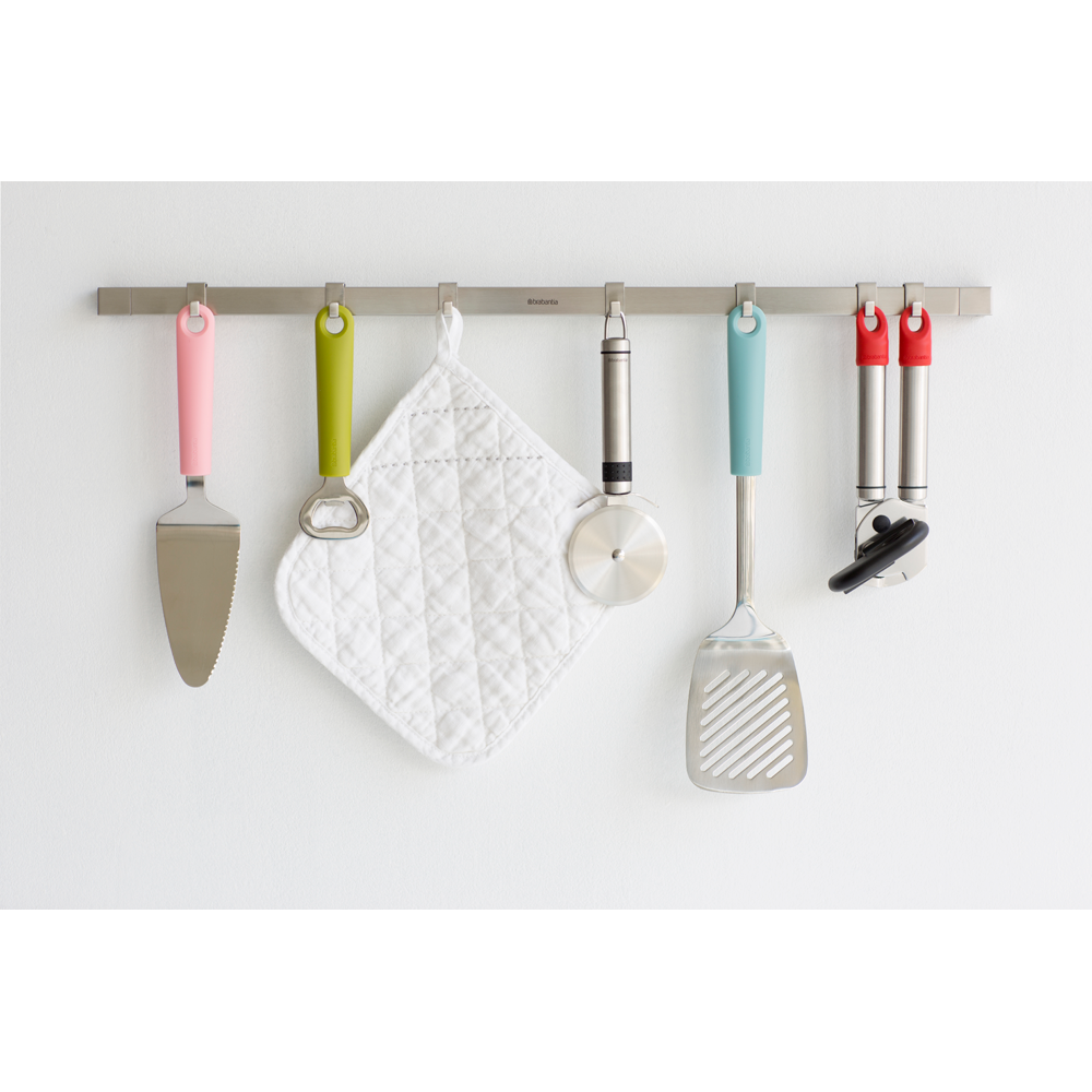 BARRA BRABANTIA PARED 60 CM 7 GANCHOS MATT STEEL - 5