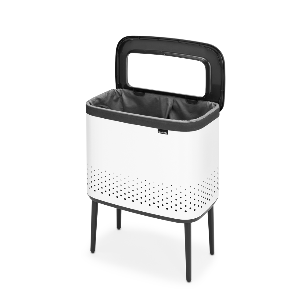 CONTENEDOR BRABANTIA ROPA BO 60 LT WHITE - 2