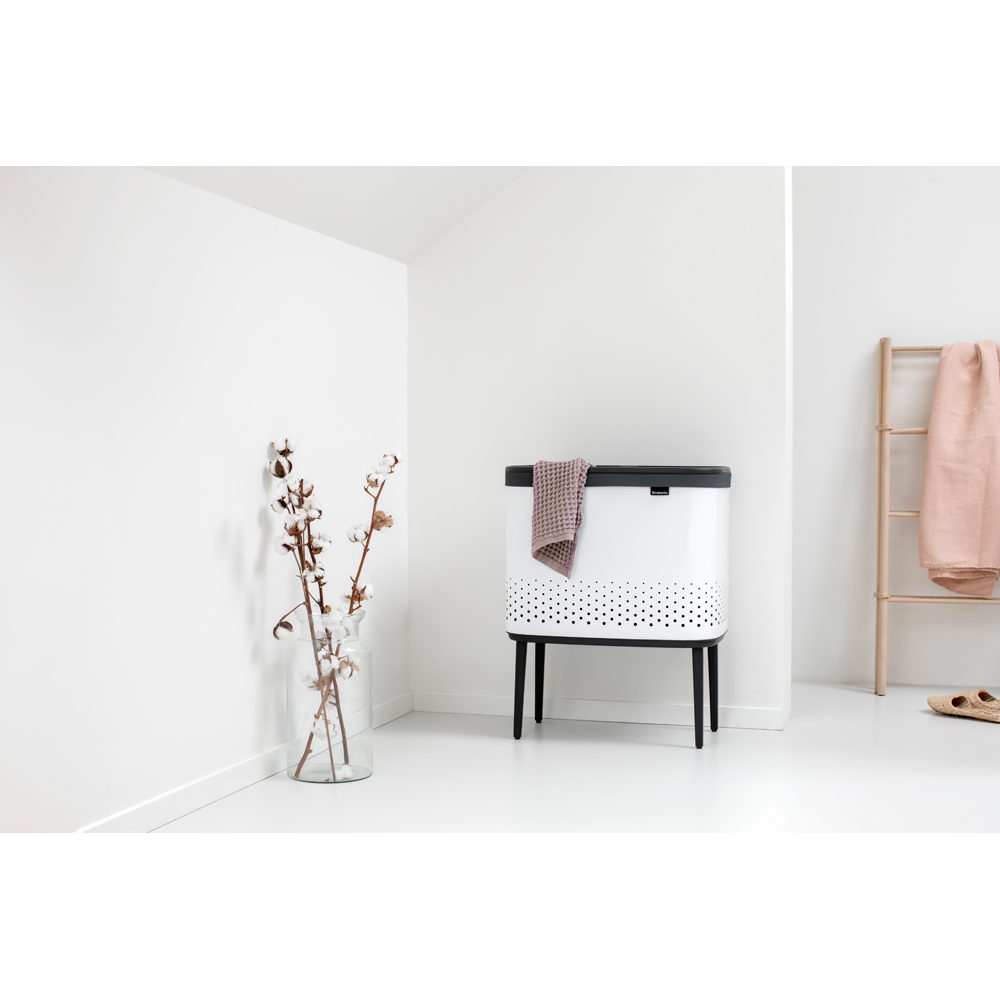 CONTENEDOR BRABANTIA ROPA BO 60 LT WHITE - 6