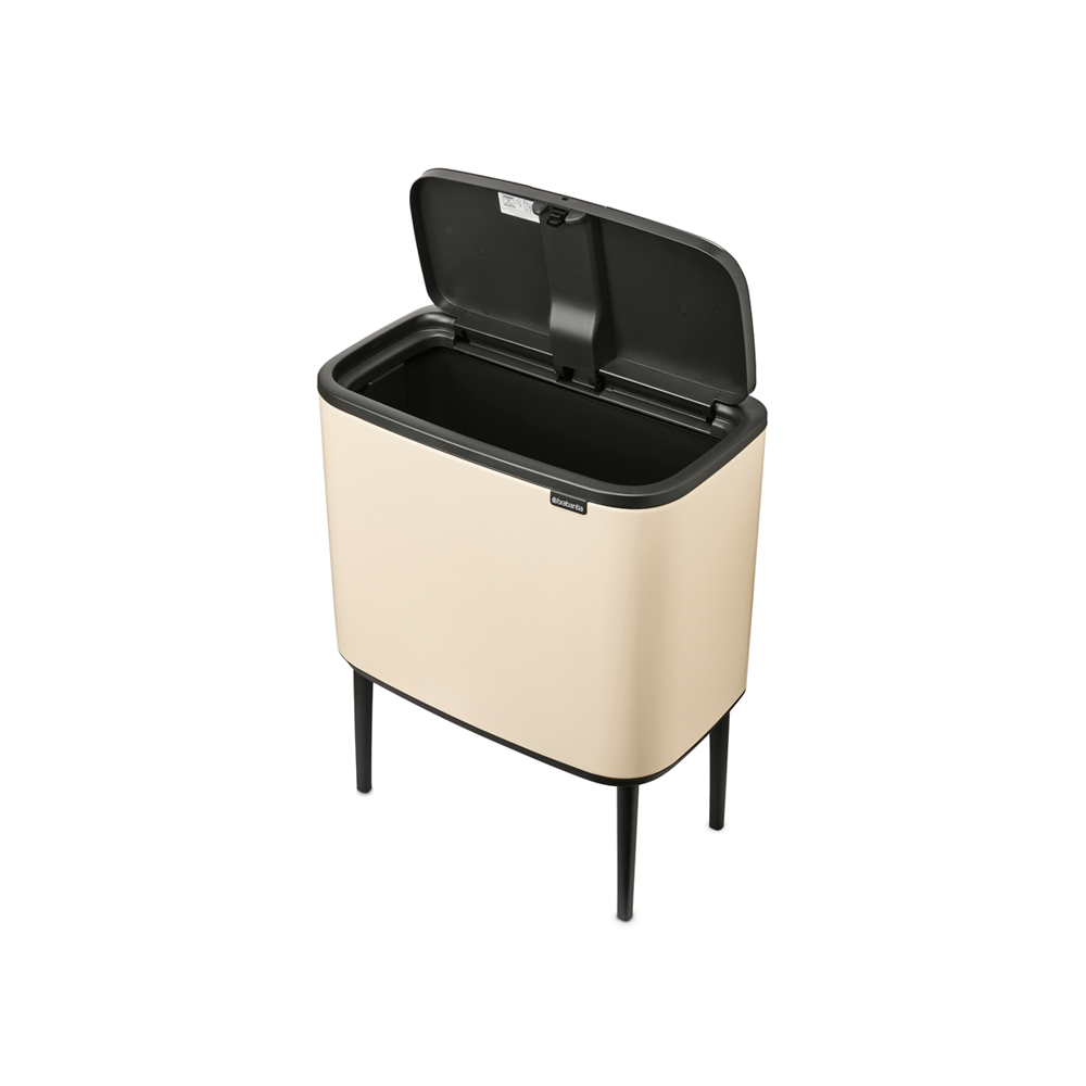 BASURERO BRABANTIA BO TOUCH 36 LT SOFT BEIGE - 2