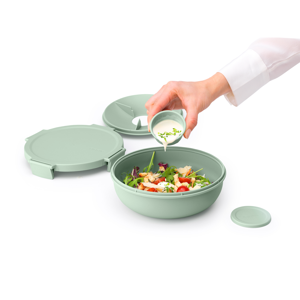 BOWL BRABANTIA ENSALADA MAKE & TAKE 1.3 LT JADE GREEN - 4