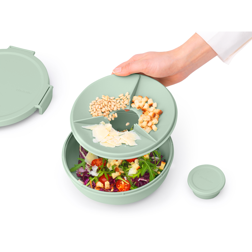 BOWL BRABANTIA ENSALADA MAKE & TAKE 1.3 LT JADE GREEN - 5