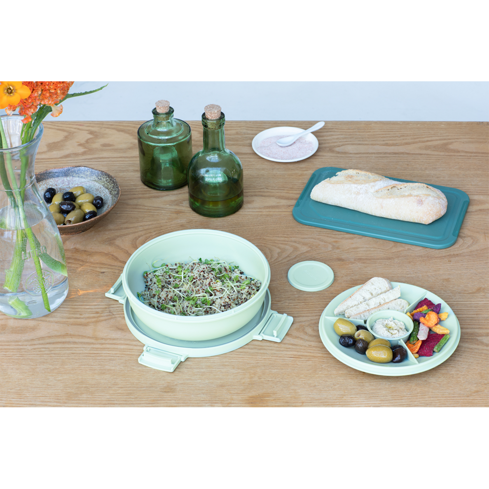 BOWL BRABANTIA ENSALADA MAKE & TAKE 1.3 LT JADE GREEN - 6
