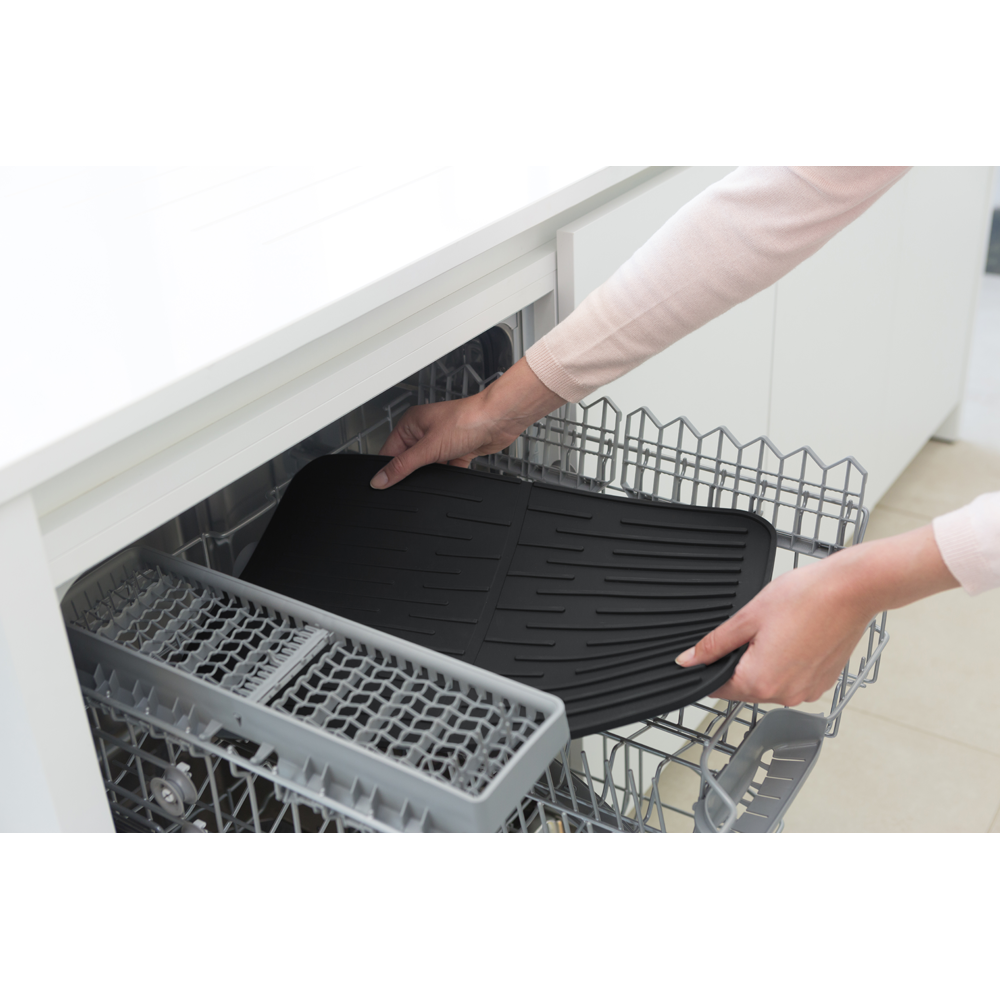BANDEJA BRABANTIA SECAPLATOS SILICONA SINKSIDE DARK GREY - 6