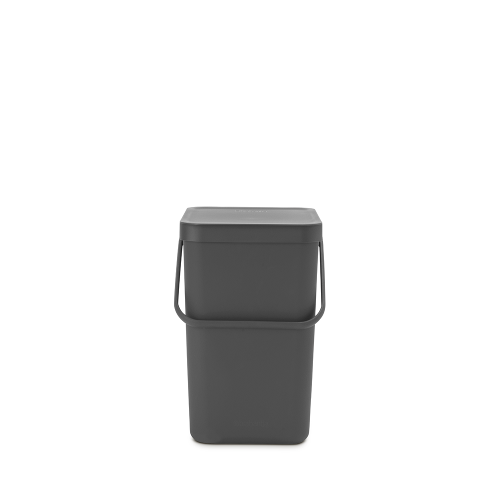 BASURERO BRABANTIA SORT & GO 25 LT GREY - 2