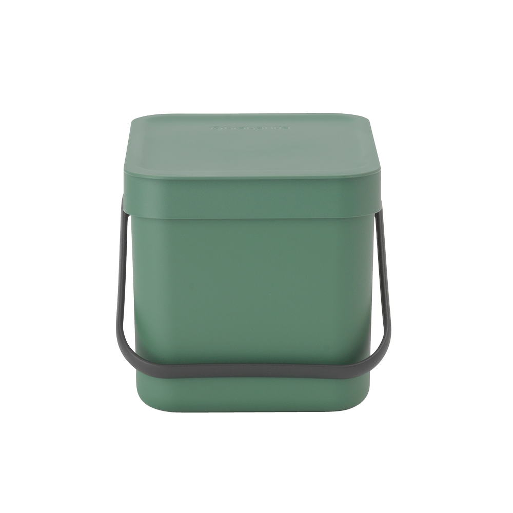 BASURERO BRABANTIA SORT & GO 6 LT FIR GREEN - 2