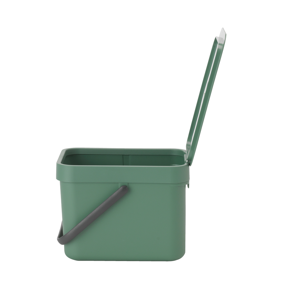 BASURERO BRABANTIA SORT & GO 6 LT FIR GREEN - 3