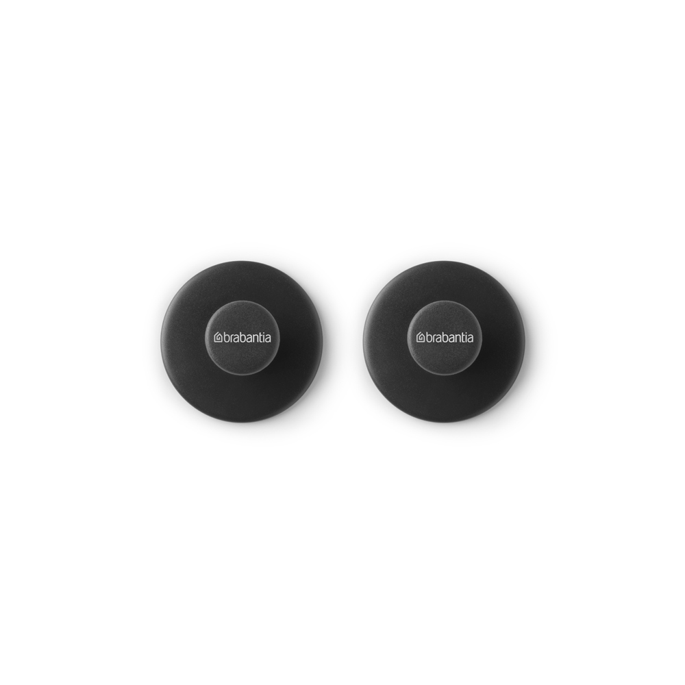 SET BRABANTIA COLGADORES TOALLAS RENEW DARK GREY - 2