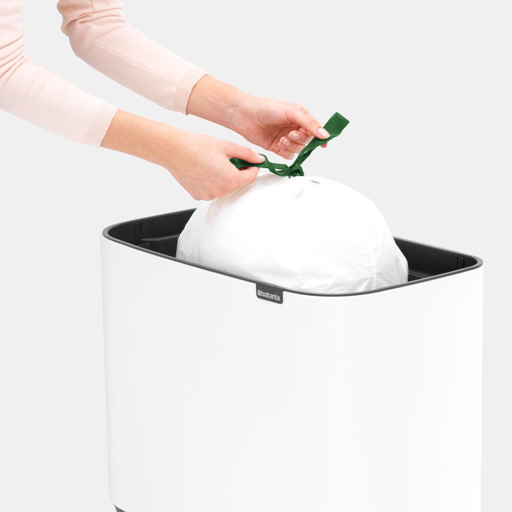 BASURERO BRABANTIA BO TOUCH 36 LT WHITE - 4