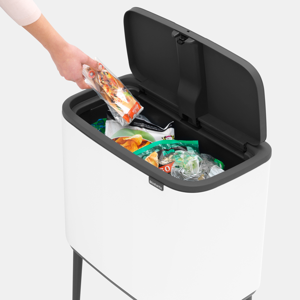 BASURERO BRABANTIA BO TOUCH 36 LT WHITE - 5