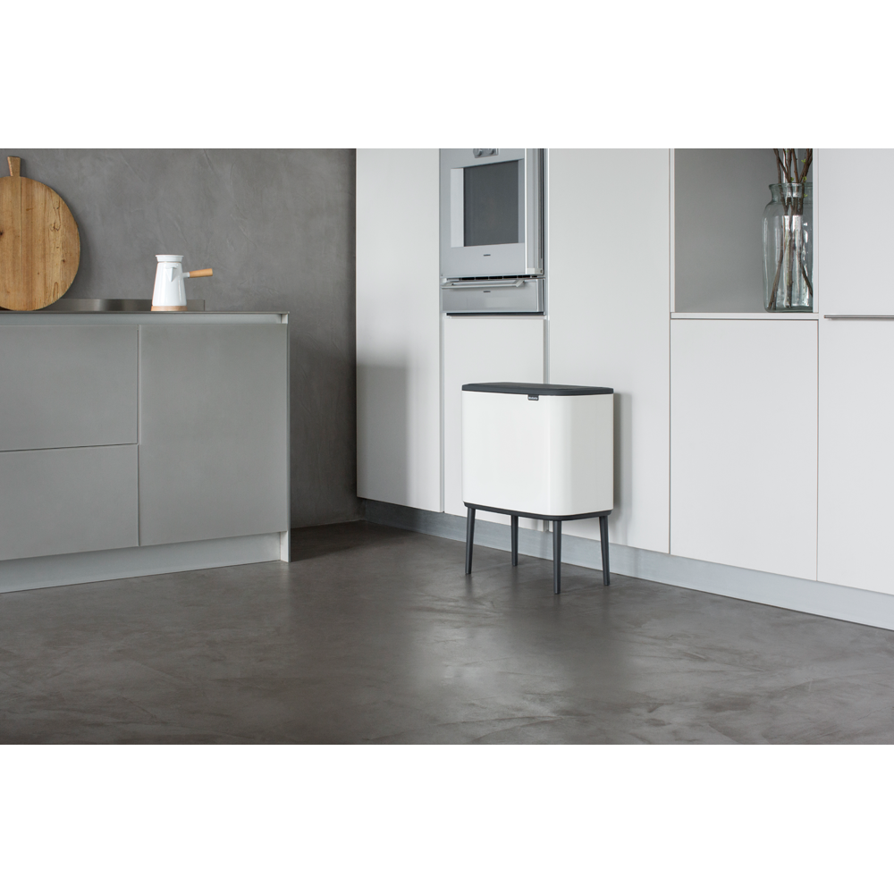 BASURERO BRABANTIA BO TOUCH 36 LT WHITE - 6