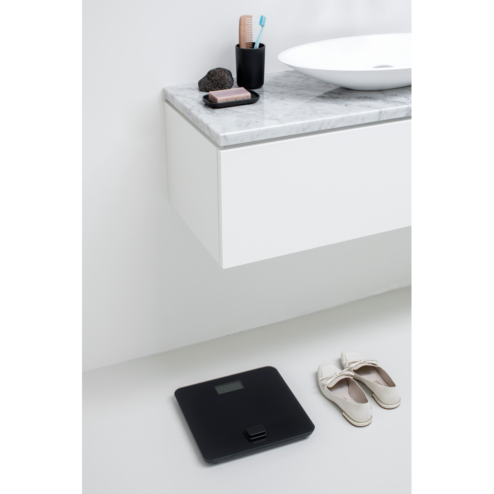 BALANZA BRABANTIA BAÑO DIGITAL SIN PILAS DARK GREY - 7